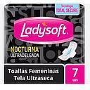 LADYSOFT TOALLA NOCTURNA ULTRADELGADA TELA ULTRASECA X 7 UNID***