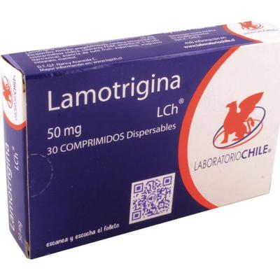 LAMOTRIGINA  50 MG BD LCH X 30 COMP (GENER)