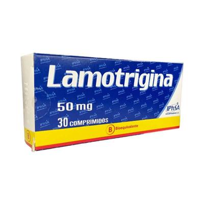 LAMOTRIGINA  50 MG IPHSA X 30 COMP (GENER)