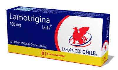 LAMOTRIGINA 100 MG BD LCH X 30 COMP (GENER)