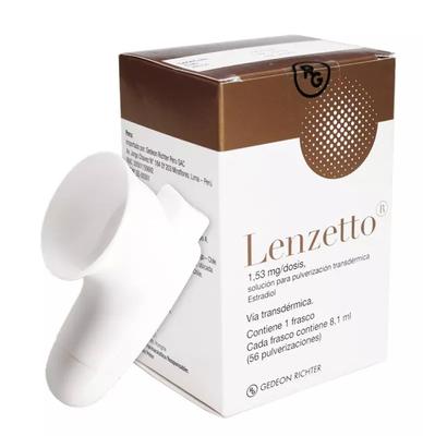 LENZETTO 1,53 MG/DOSIS FRASCO X 56 PULV (ESTRADIOL) (HORM)