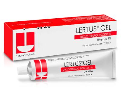 LERTUS 1% GEL X 60 GR (DICLOFENACO)