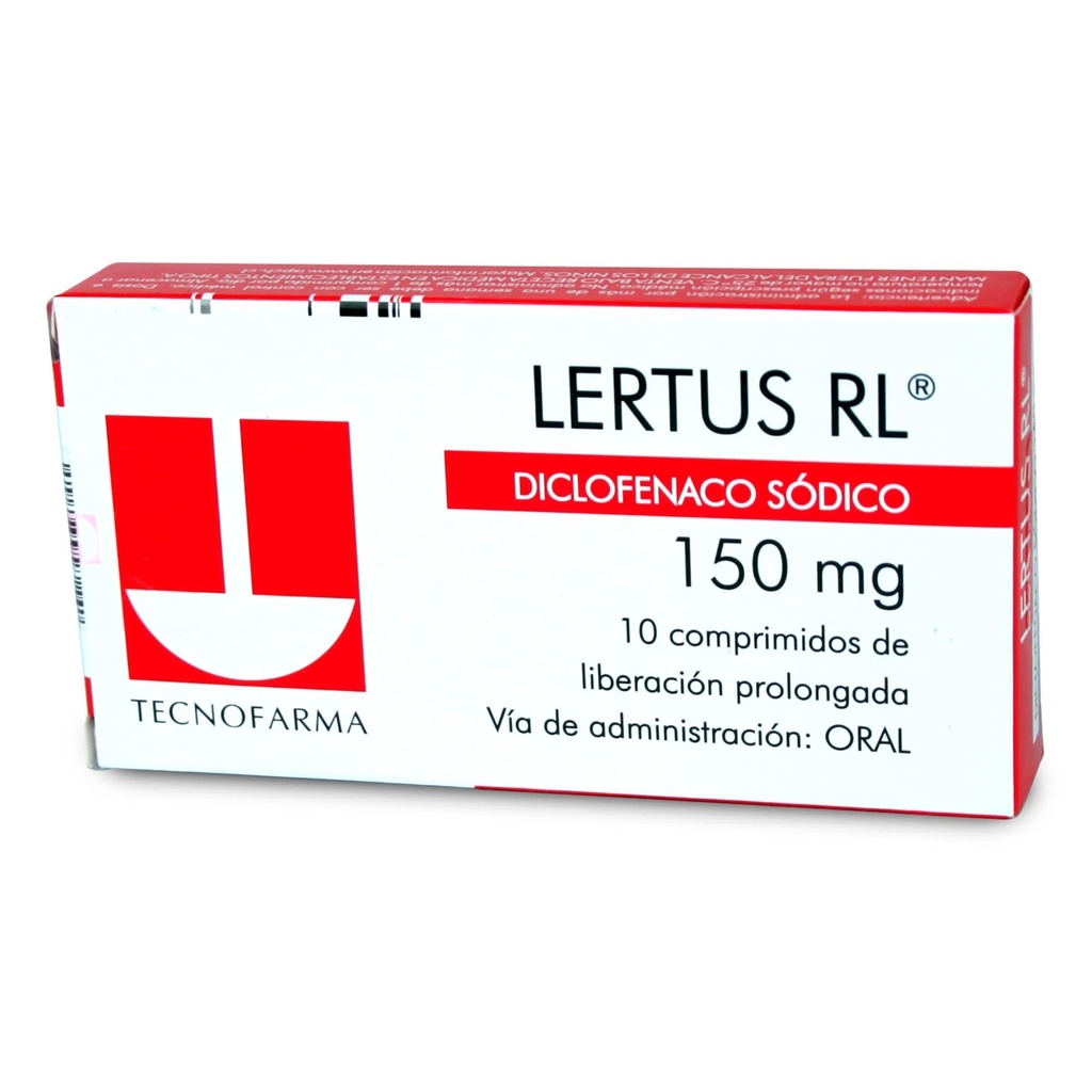 LERTUS RL 150 MG X 10 COMP (DICLOFENACO)