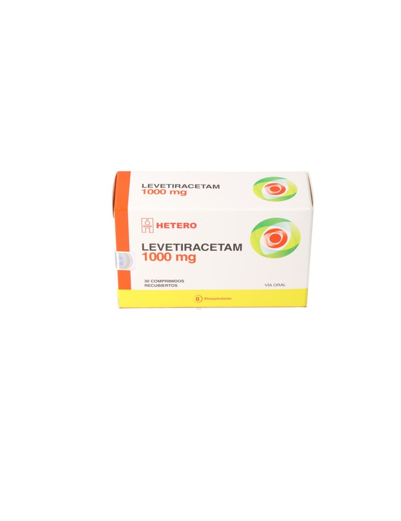 LEVETIRACETAM 1000 MG HETERO X 30 COMP (GENER)
