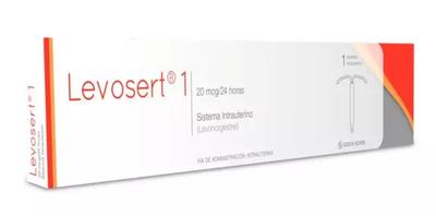 LEVOSERT 1  20 UG/24 HRS SISTEMA INTRAUTERINO (LEVONORGESTREL) (HORM)