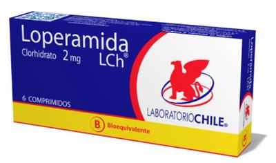 LOPERAMIDA 2 MG LCH X 6 COMP (GENER) (PTM)