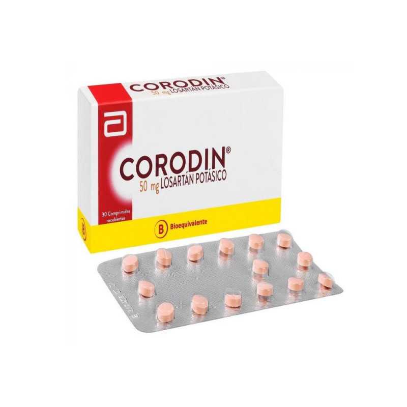 CORODIN 50 MG X 30 COMP (LOSARTAN) ABBOTT