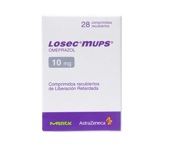LOSEC MUPS 10 MG X 28 COMP RECUB (OMEPRAZOL)