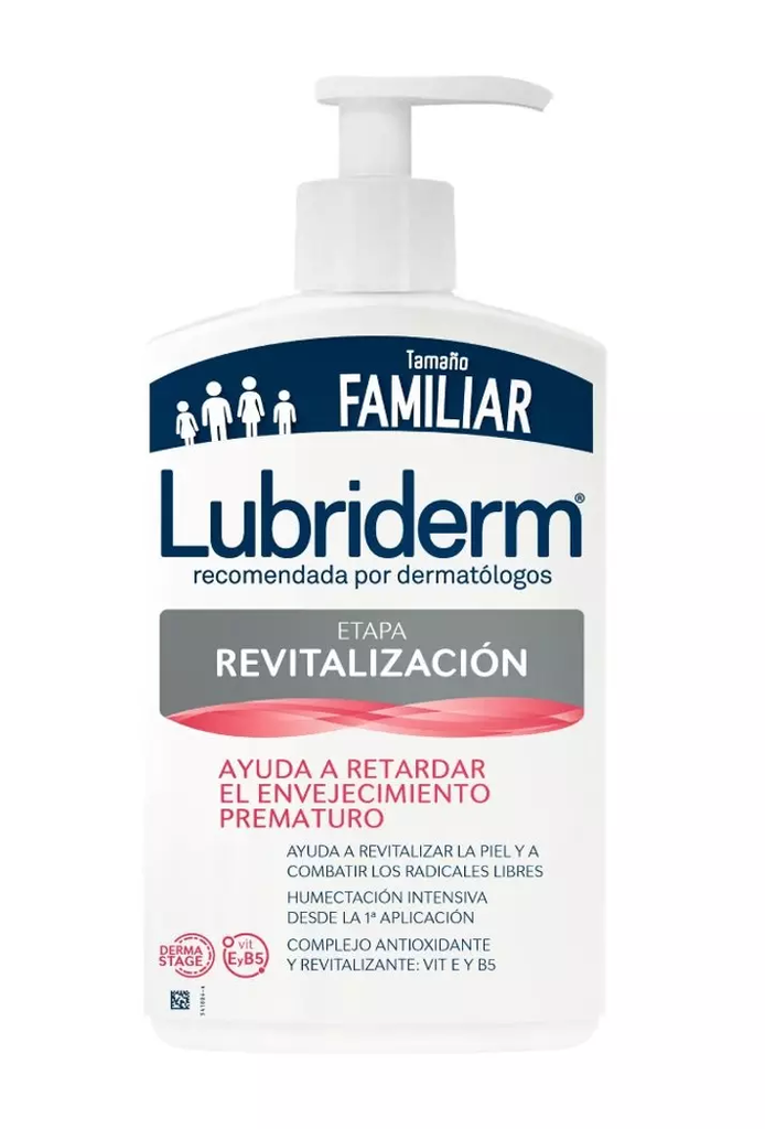 LUBRIDERM ETAPA REVITALIZACION X 750 ML***