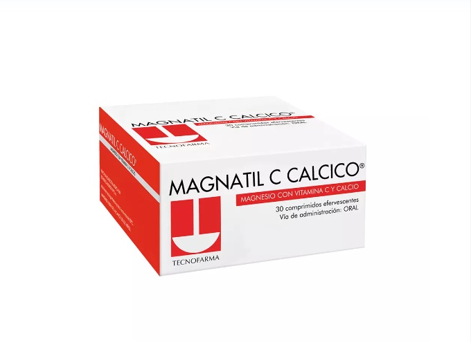 MAGNATIL C CALCICO EFERV. X 30 COMP (AC. ASCORBICO,MAGNESIO,CALCIO)