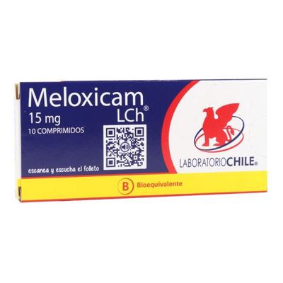 MELOXICAM 15 MG LCH X 10 COMP (GENER)