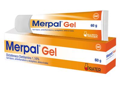 MERPAL GEL 1 % X 60 GR (DICLOFENACO DIETILAMINA)