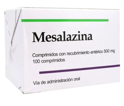 MESALAZINA 500 MG PHARMAMERICA X 100 COMP (GENER)