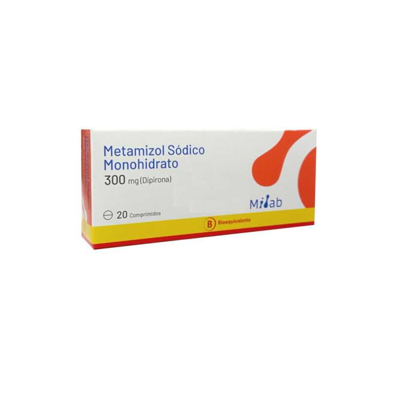 METAMIZOL 300 MG MINTLAB X 20 COMP (GENER) (PTM)