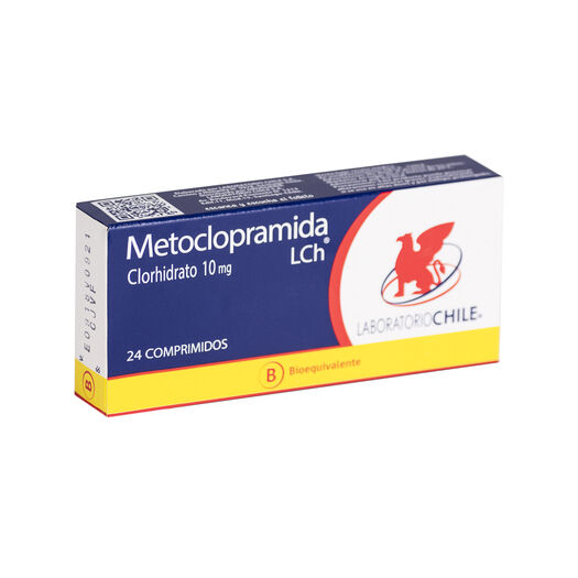 METOCLOPRAMIDA 10 MG LCH X 24 COMP (GENER) (PTM)