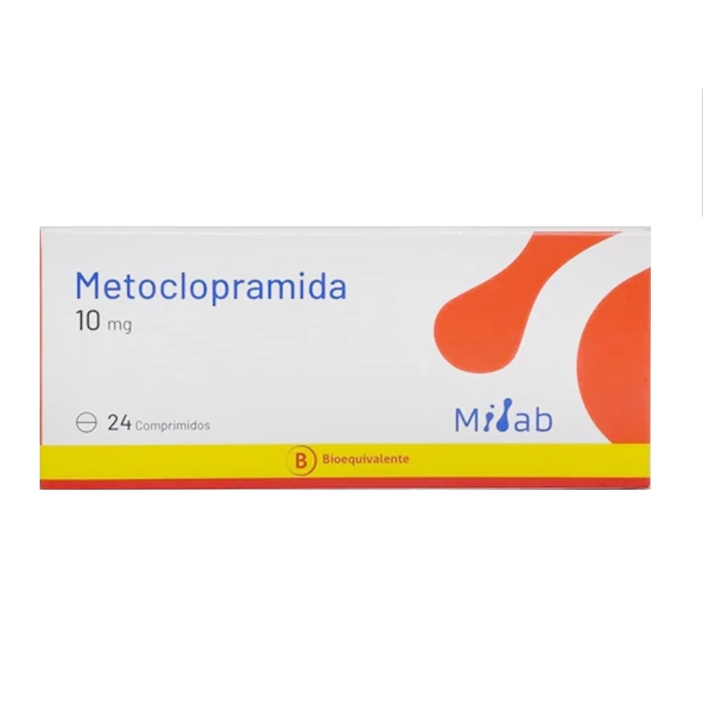 METOCLOPRAMIDA 10 MG MINTLAB X 24 COMP (GENER) (PTM)