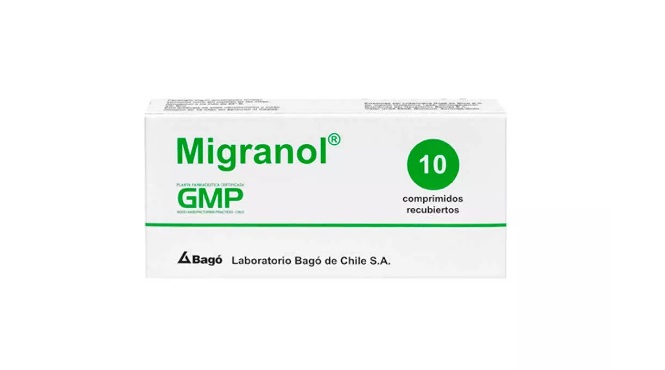 MIGRANOL X 10 COMP