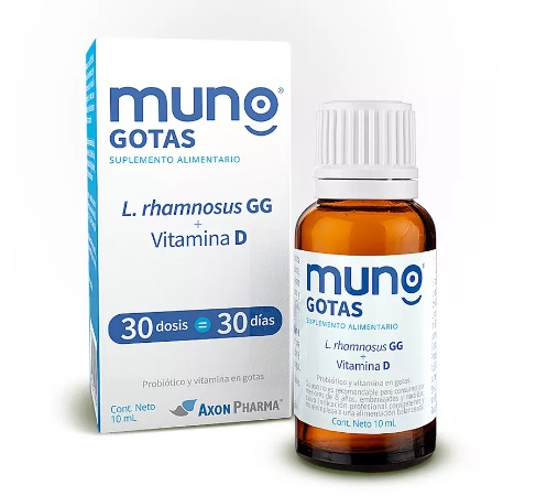MUNO GOTAS PROBIOTICOS+ VIT DX 10 ML (L.RHAMNOSUS/VIT D3)