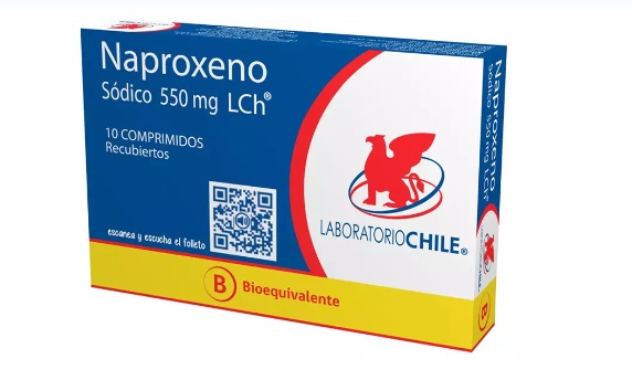 NAPROXENO 550 MG LCH X 10 COMP (GENER)