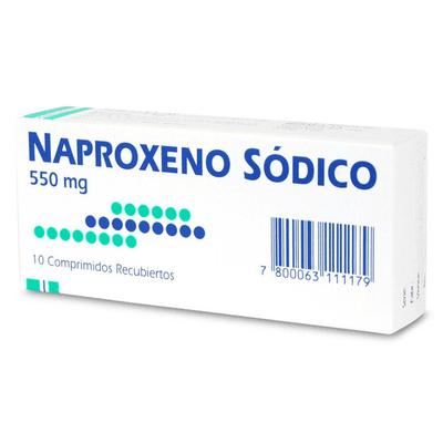NAPROXENO 550 MG MINTLAB X 10 COMP (GENER)