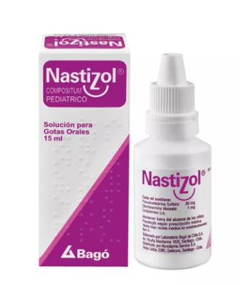 NASTIZOL COMPUESTO GOTAS X 15 ML (PARACETAMOL/PSEUDOEFED/CLORFE)
