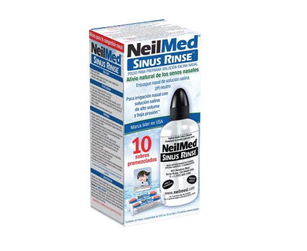NEILMED SINUS RINSE BASE C/SOBRES X 10 UNI***