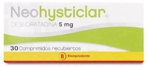 NEOHYSTICLAR X 30 COMP (DESLORATADINA)