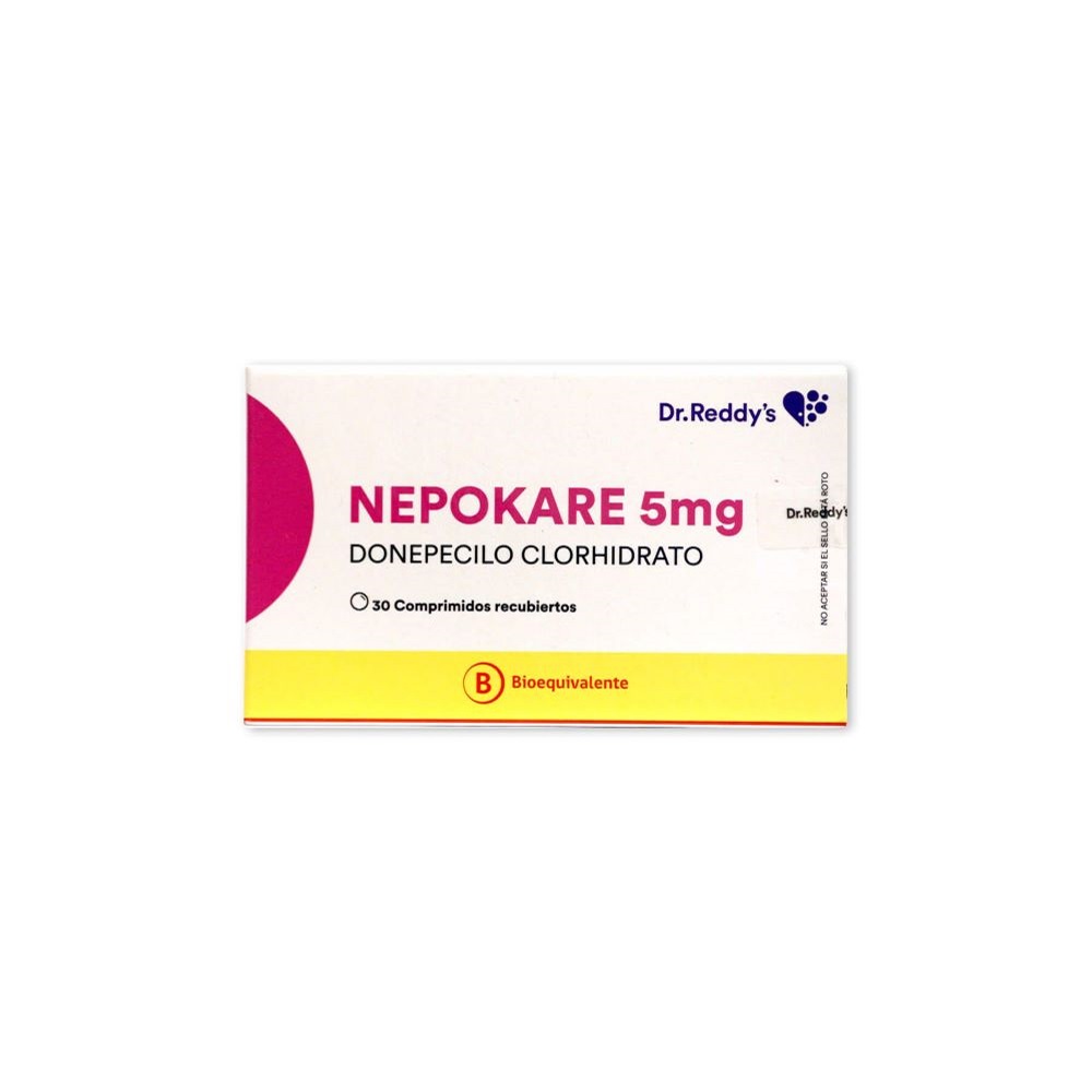 NEPOKARE 5 MG X 30 COMP (DONEPEZILO)***