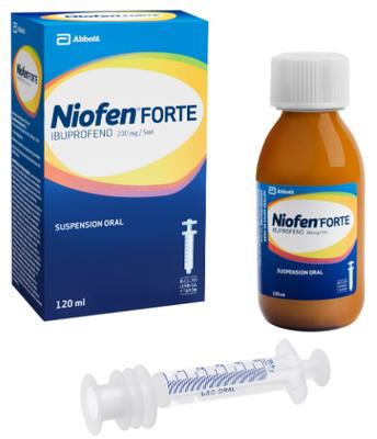 NIOFEN FORTE JARABE 200 MG/5ML X 120 ML (IBUPROFENO)