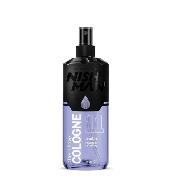 NISH MAN AFTER SHAVE COLONIA LEADER N°11 X 400 ML (MORADO)