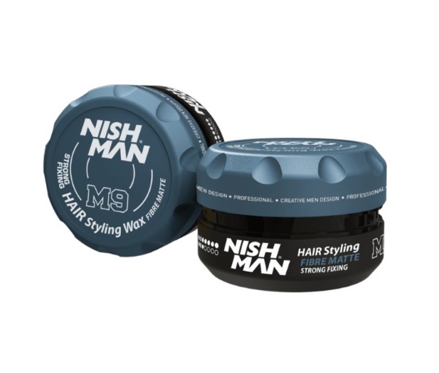 NISH MAN PASTA FIJACION FUERTE SERIE MASTER M9 MATTE X 100 ML (GRIS)