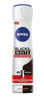 NIVEA DESOD SPRAY WOMEN BLACK & WHITE  MAX PROTECT 150 ML