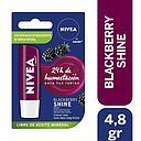 NIVEA LIP CARE BALSAMO LABIAL BLACKBERRY SHINE FPS15 4,8 GRS