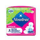 NOSOTRAS TOALLA NATURAL TELA SUAVE ULTRA DELGADA X 8 UNID