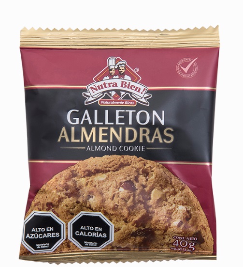 NUTRA BIEN GALLETON ALMENDRAS X 40 GR