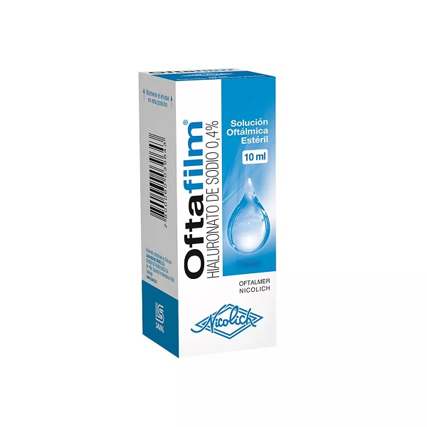OFTAFILM 0,4 % SOL. OFTALMICA X 10 ML (HIALURONATO DE SODIO)
