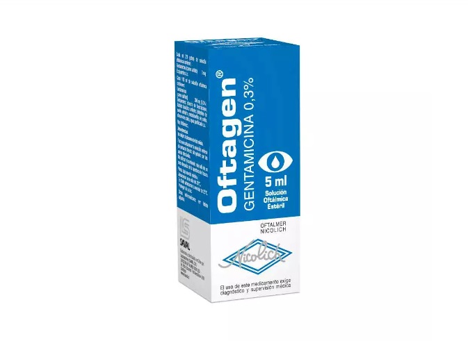 OFTAGEN SOL OFTALMICA 0.3% X 5 ML (GENTAMICINA) (OFT)