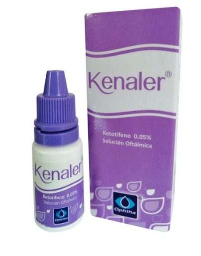 OPHTHA KENALER 0.05% SOL. OFT X 5 ML (KETOTIFENO)