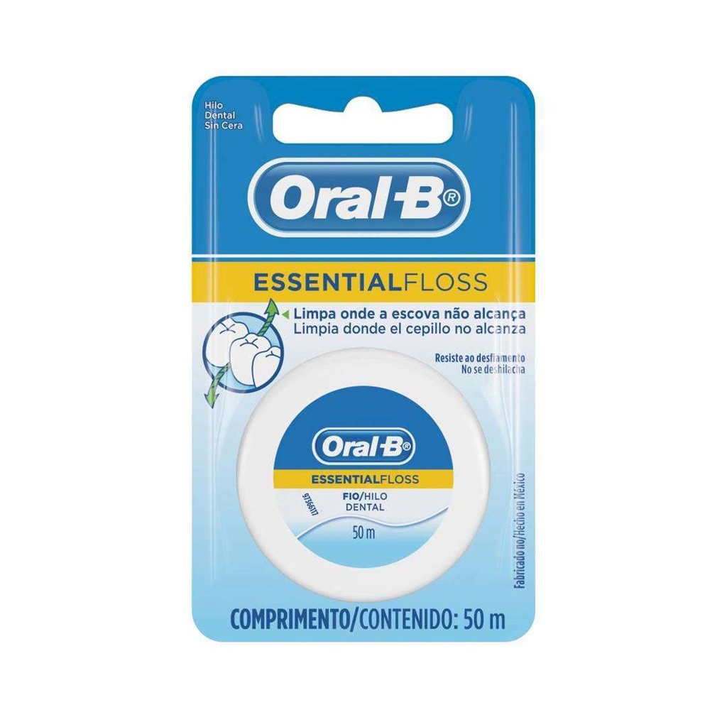 ORAL B HILO DENTAL SIN CERA X 25 M