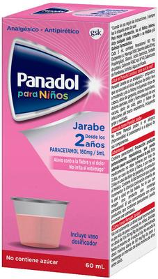 PANADOL JARABE 160 MG / 5 ML X 60 ML (PARACETAMOL)