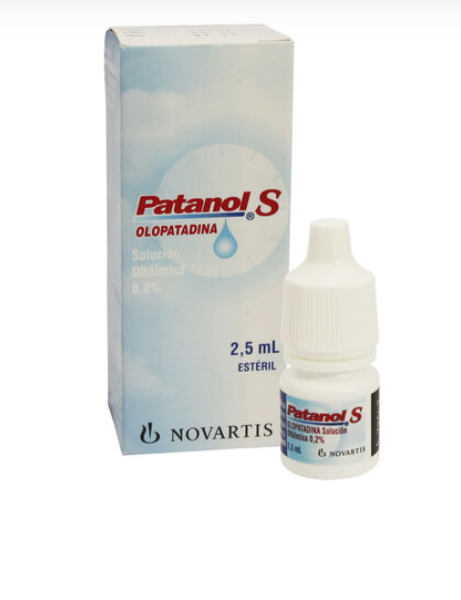 PATANOL-S 0,2 % SOL OFTALMICA X 2,5 ML (OLOPATADINA)