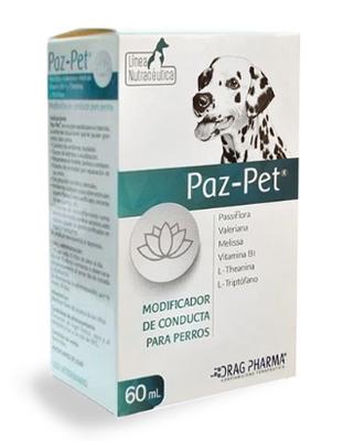 PAZ PET SUSPENSION ORAL X 60 ML (PASSIFLORA/VALERIANA/MELISSA) (VET)