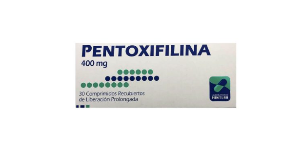 PENTOXIFILINA 400 MG MINTLAB X 30 COMP (GENER)