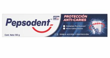 PEPSODENT PASTA PROTECCION ANTICARIES X 130 GR