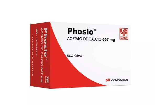 PHOSLO 667 MG X 60 COMP (CALCIO ACETATO)