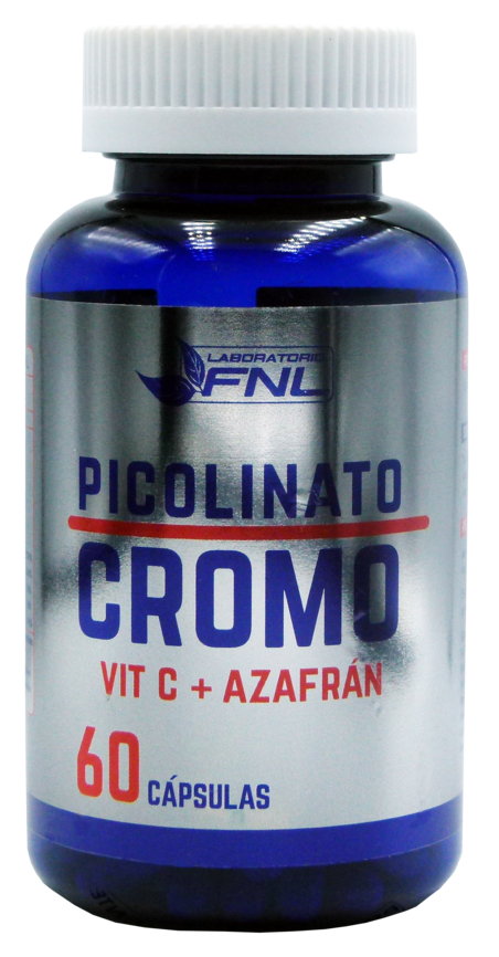 PICOLINATO DE CROMO + VIT C + AZAFRAN X 60 CAPS FNL (NAT)