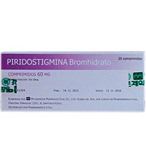 PIRIDOSTIGMINA BROMURO 60 MG PHARMAMERICA X 20 COMP (GENER)(SIMIL MESTINON)