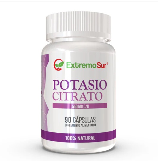 POTASIO CITRATO 550 MG X 90 COMP EXTREMO SUR