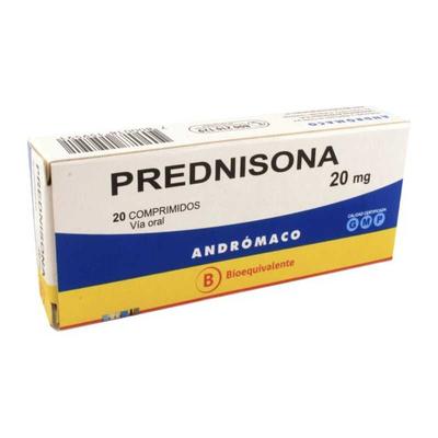 PREDNISONA 20 MG ANDR X 20 COMP (GENER) (PTM)