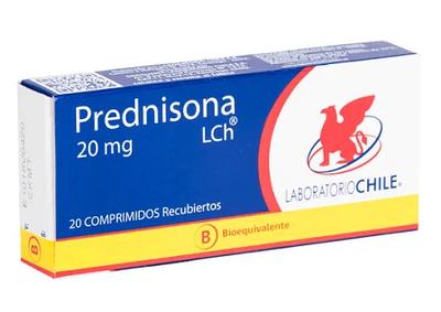 PREDNISONA 20 MG LCH X 20 COMP (GENER)(PTM)